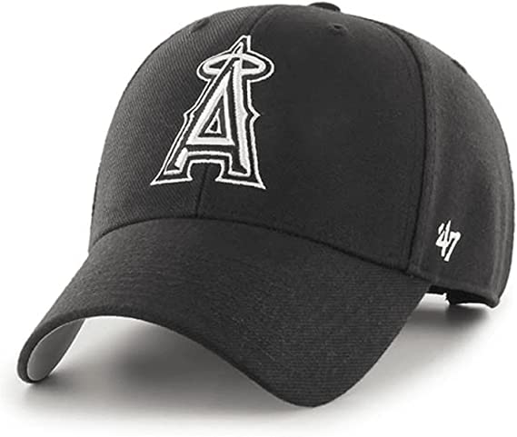 Los Angeles Angels '47 MVP Black Hat
