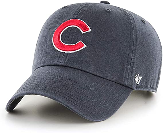 '47 Chicago Cubs Clean Up Adjustable Strapback Graphite Hat