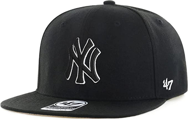 '47 New York Yankees CAPTAIN Adjustable Snapback Black Hat