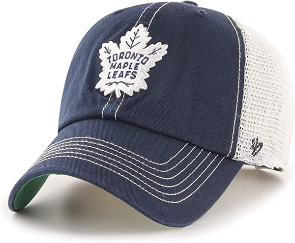 '47 Toronto Maple Leafs Trawler Clean Up Trucker Snapback Navy Blue Hat