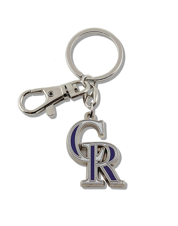 Aminco Colorado Rockies MLB Authentic Heavyweight Metal Team Logo Keychain
