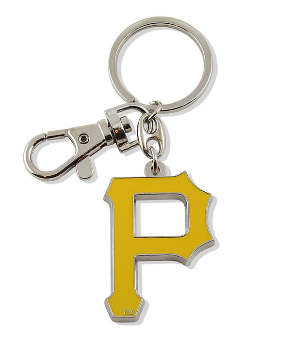 Aminco Pittsburgh Pirates MLB Authentic Heavyweight Metal Team Logo Keychain