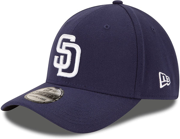 New Era San Diego Padres Team Classic MLB 39THIRTY Stretch Fit Hat Navy Blue