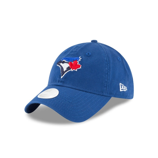 New Era Toronto Blue Jays Essential 9TWENTY Womens Adjustable Strapback Blue Hat