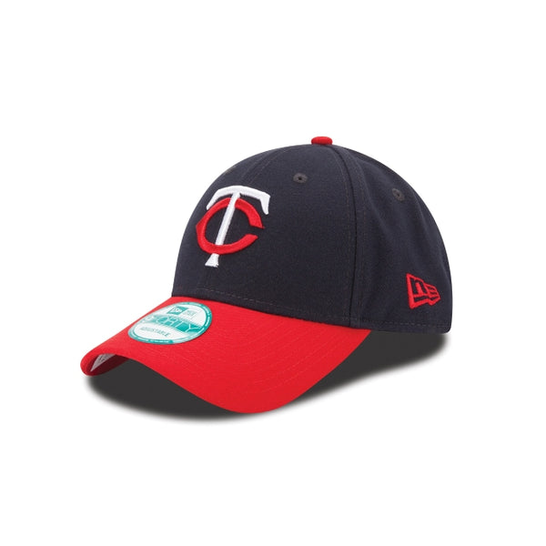 New Era Minnesota Twins The League 2TONE 9FORTY Velcroback Adjustable Navy Red Hat