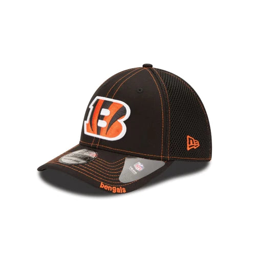 New Era Cincinnati Bengals NFL Neo 39THIRTY Stretch Fit Hat Black