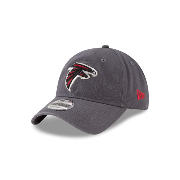 New Era Atlanta Falcons NFL Graphite Core Classic 9TWENTY Adjustable Strapback Hat Graphite