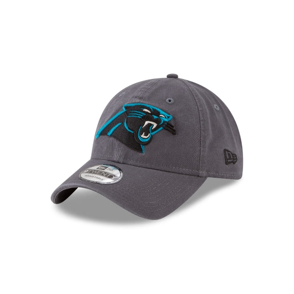 New Era Carolina Panthers NFL Graphite Core Classic 9TWENTY Adjustable Strapback Hat Graphite