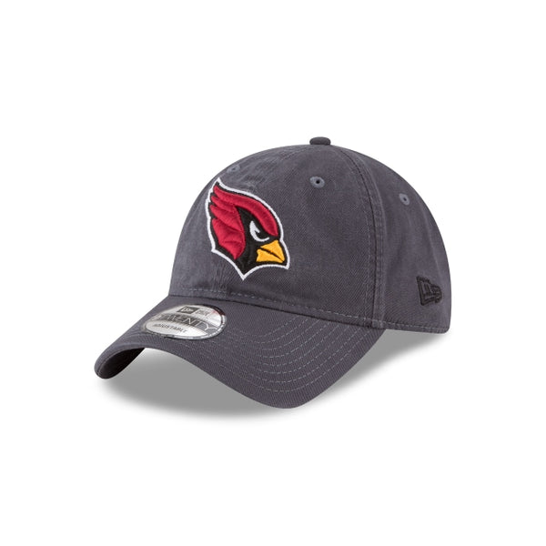 New Era Arizona Cardinals NFL Graphite Core Classic 9TWENTY Adjustable Strapback Hat Graphite