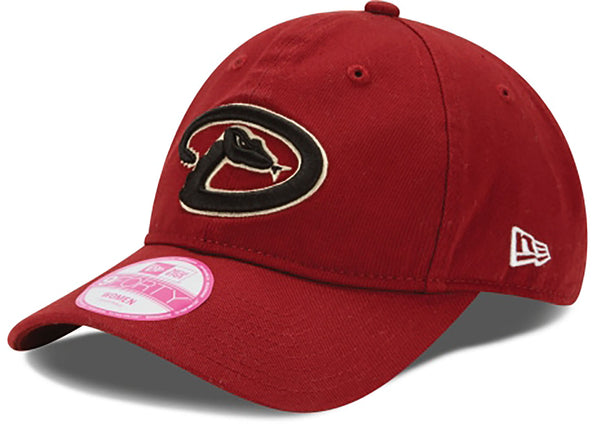 New Era Arizona Diamondbacks Essential 9TWENTY Womens Adjustable Strapback Red Hat