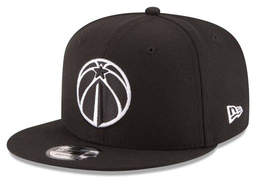 New Era Washington Wizards NBA Basic BW 9FIFTY Snapback Hat Black