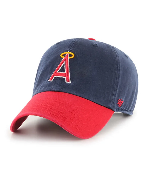 47' Los Angeles Angels Clean Up Adjustable Strapback Navy Blue Hat