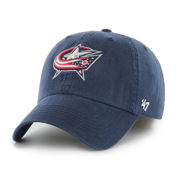 '47 Colombus Blue Jackets Clean Up Adjustable Navy Blue Hat