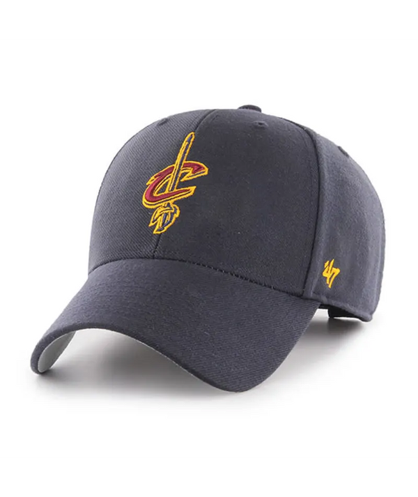 '47 Cleveland Cavaliers MVP Adjustable Velcroback Black Hat