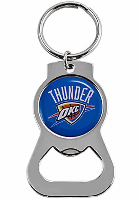 Aminco Oklahoma City Thunder NBA Authentic Metal Bottle Opener