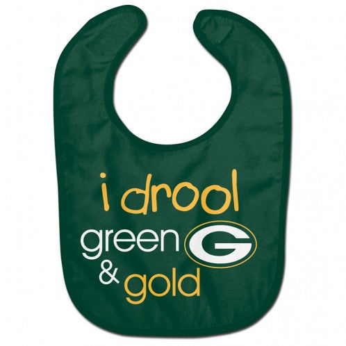 Wincraft Green Bay Packers NFL Authentic All Pro Baby Bib Green