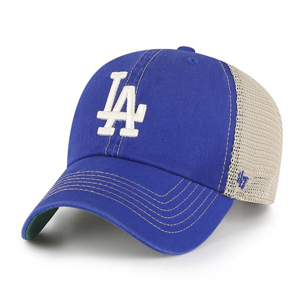 '47 Los Angeles Dodgers Trawler Clean Up Snapback Trucker Blue Hat