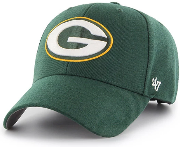 '47 Brand Green Bay Packers NFL MVP Adjustable Velcroback Hat Green