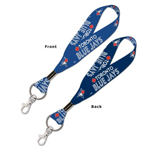 Wincraft Toronto Blue Jays MLB Authentic Wristlet Keystrap Ring Blue Navy Blue