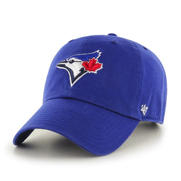 '47 Brand Toronto Blue Jays MLB Clean Up Soft Top Strapback Hat Blue