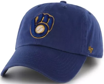 Milwaukee Brewers '47 Clean Up Blue Hat