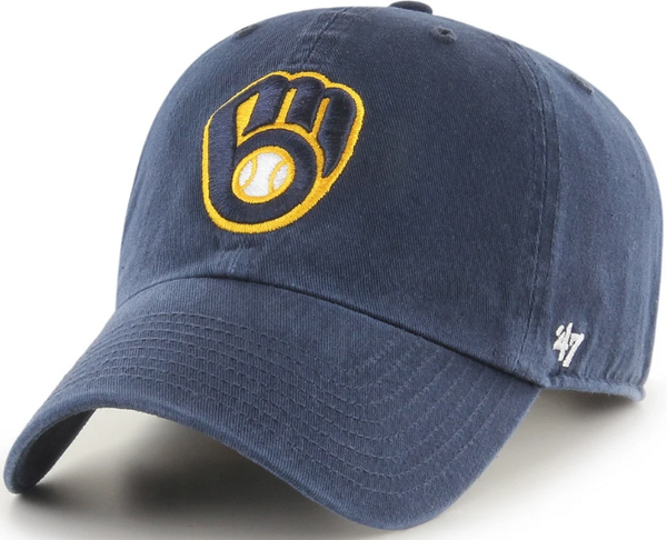 Milwaukee Brewers '47 Clean Up Navy Blue Hat