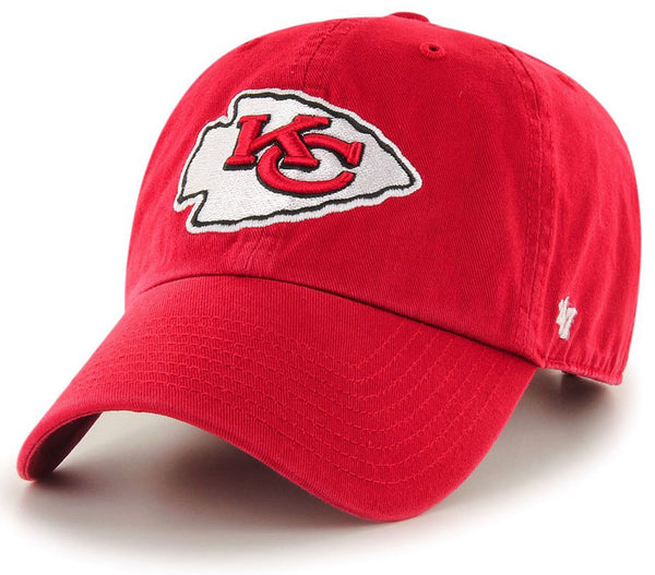 Kansas City Chiefs '47 Clean Up Red Hat