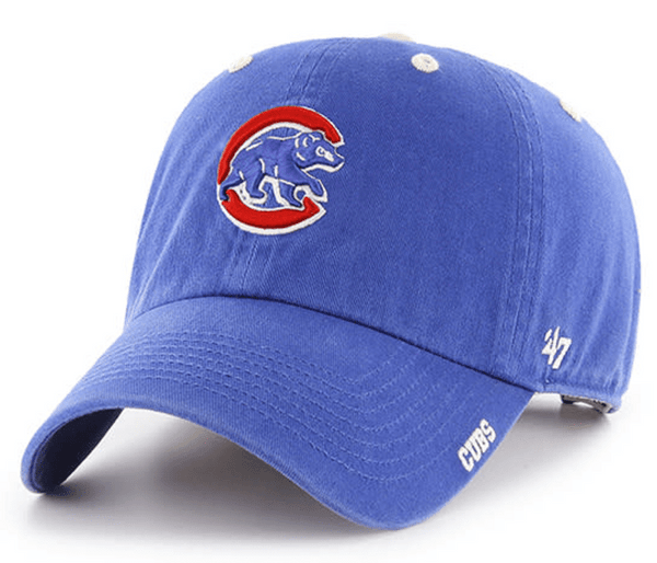 '47 Chicago Cubs Alternate Logo Ice Clean Up Strapback Blue Hat