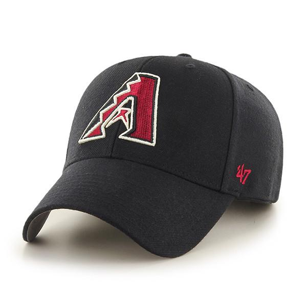 '47 Brand Arizona Diamondbacks MLB MVP Adjustable Velcroback Hat Black