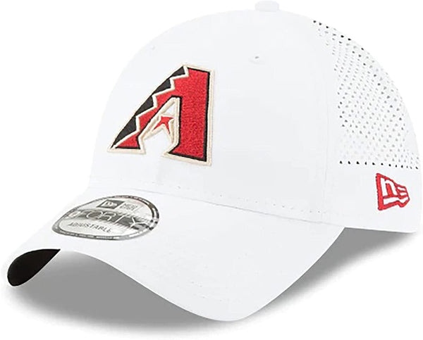 New Era Arizona Diamondbacks Perforated Pivot 9TWENTY Velcroback White Hat