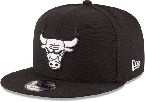 New Era Chicago Bulls NBA Basic Snap 9FIFTY Snapback Hat Black