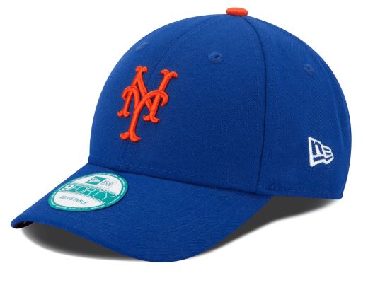 New Era New York Mets MLB The League YOUTH 9FORTY Velcroback Hat Blue