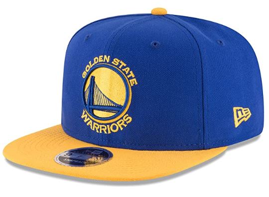 New Era Golden State Warriors NBA 2Tone 9FIFTY Snapback Adult Hat Blue