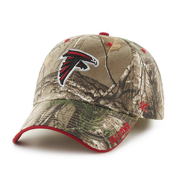 '47 Atlanta Falcons NFL Realtree Frost MVP Velcroback Hat Camo