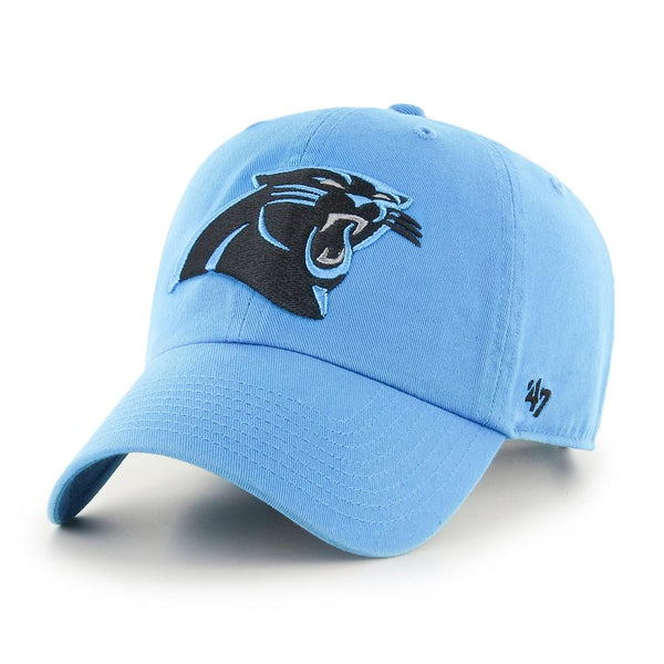 Brand Carolina Panthers '47 Clean Up Carolina Blue Hat