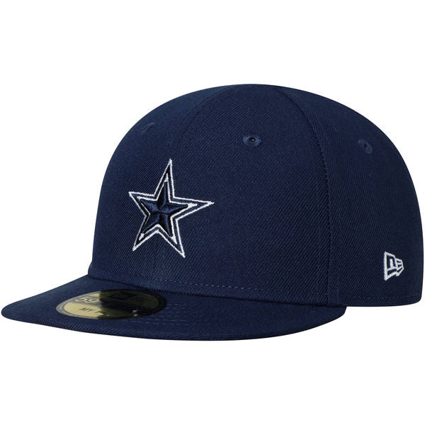 New Era Dallas Cowboys NFL Authentic MY 1st Adjustable INFANT 59FIFTY Fitted Hat Navy Blue