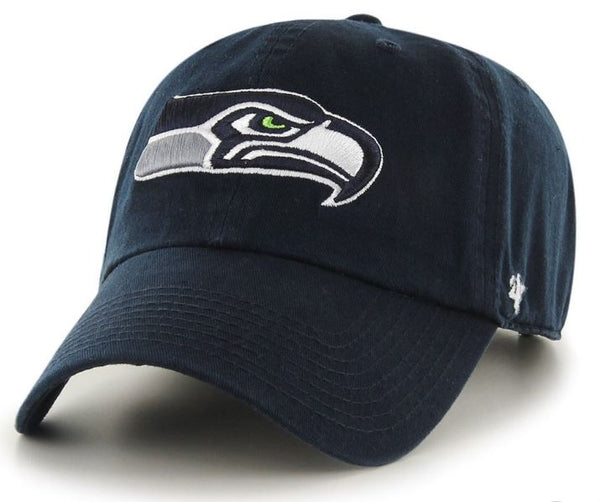 Seattle Seahawks '47 Clean Up Navy Blue Hat