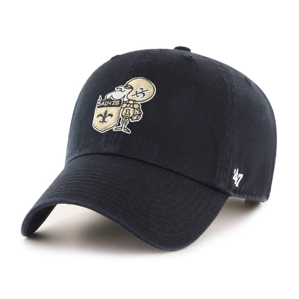 New Orleans Saints '47 Clean Up Black Hat