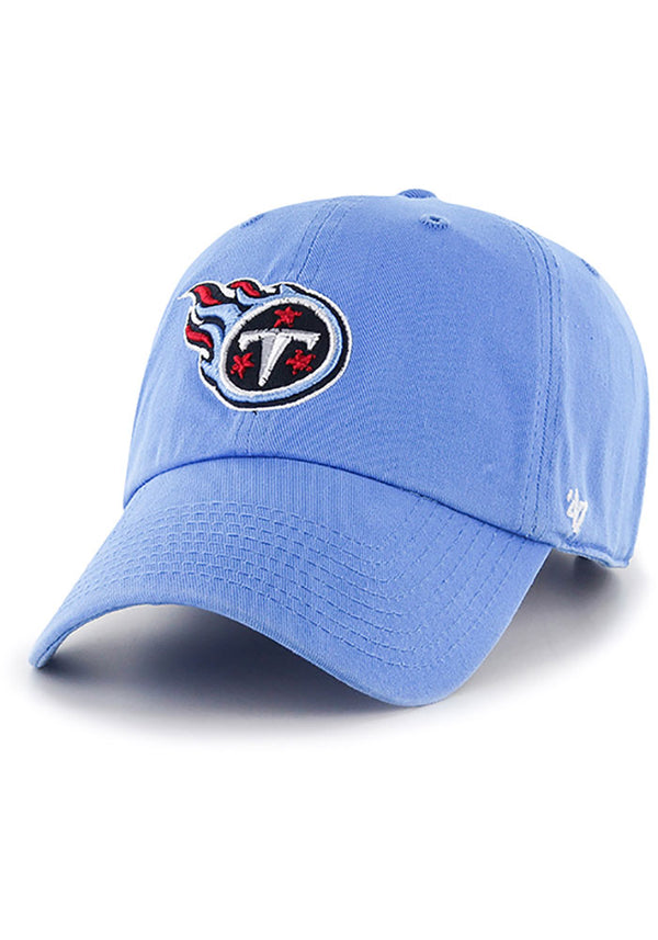 '47 Brand Tennessee Titans NFL Clean Up Adjustable Adult Hat Light Blue