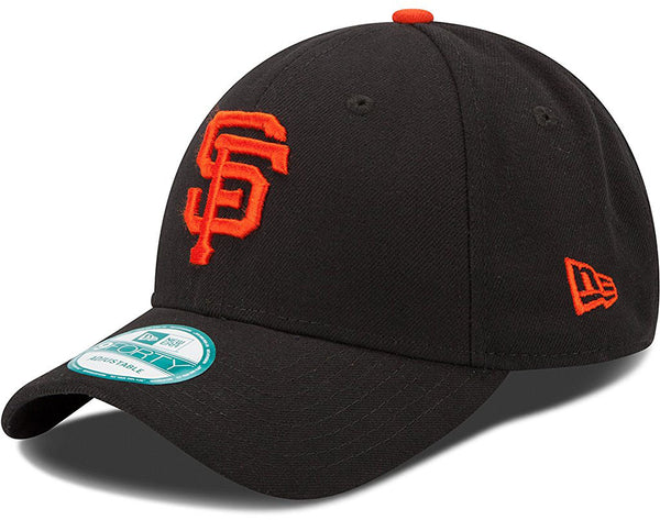 New Era San Francisco Giants MLB The League Youth 9FORTY Velcroback Hat Black