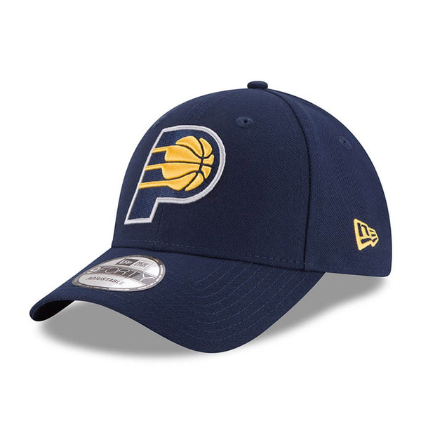 1 New Era Indiana Pacers NBA The League OT 9FORTY Velcroback Hat Navy Blue