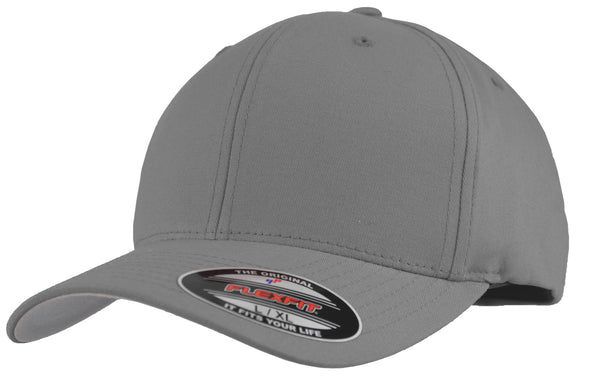 Yupoong V-FlexFit Cotton Twill Cap Blank Adjustable Stretch Fit Hat Grey