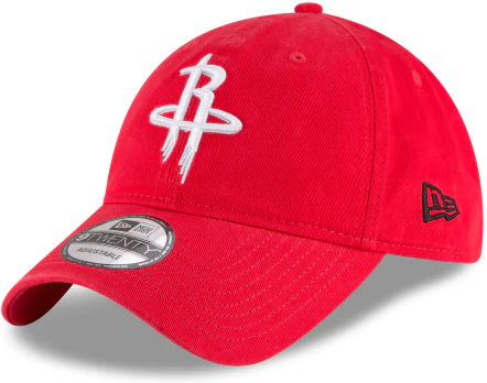 New Era Houston Rockets NBA Core Classic OSFM 9TWENTY Strapback Hat red