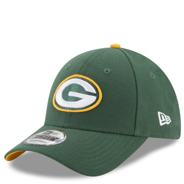 New Era Green Bay Packers NFL The League 9FORTY Velcroback Hat Green