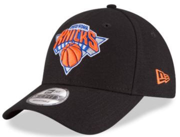 1 New Era New York Knicks NBA The League 9FORTY Velcroback Hat Black