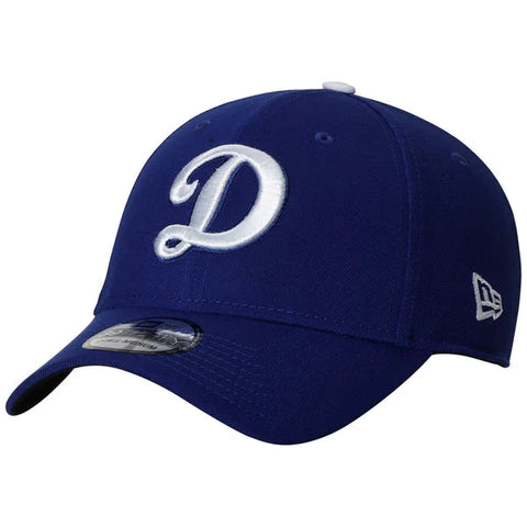 New Era Los Angeles Dodgers Team Classic MLB 39THIRTY Stretch Fit Blue Hat