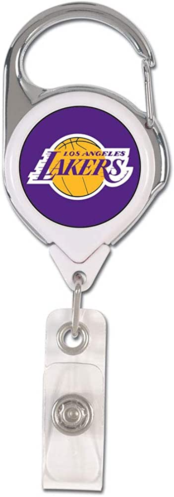 Wincraft Los Angeles Lakers Premium Retractable Badge Holder
