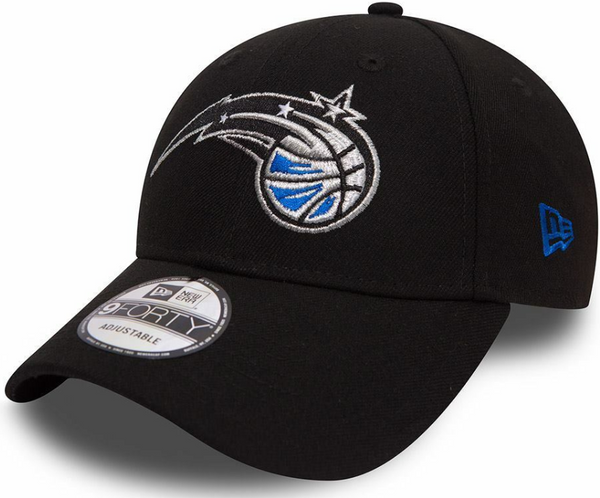 1 New Era Orlando Magic NBA The League OSFA 9FORTY Velcroback Hat Black