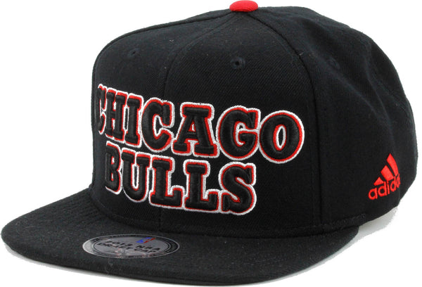 Adidas Chicago Bulls NBA 2013 Draft Cap Snapback Hat Black