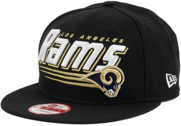 New Era Los Angeles Rams NFL Here We Go 9FIFTY Snapback Hat Black